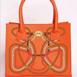 Vegan leather hand bag